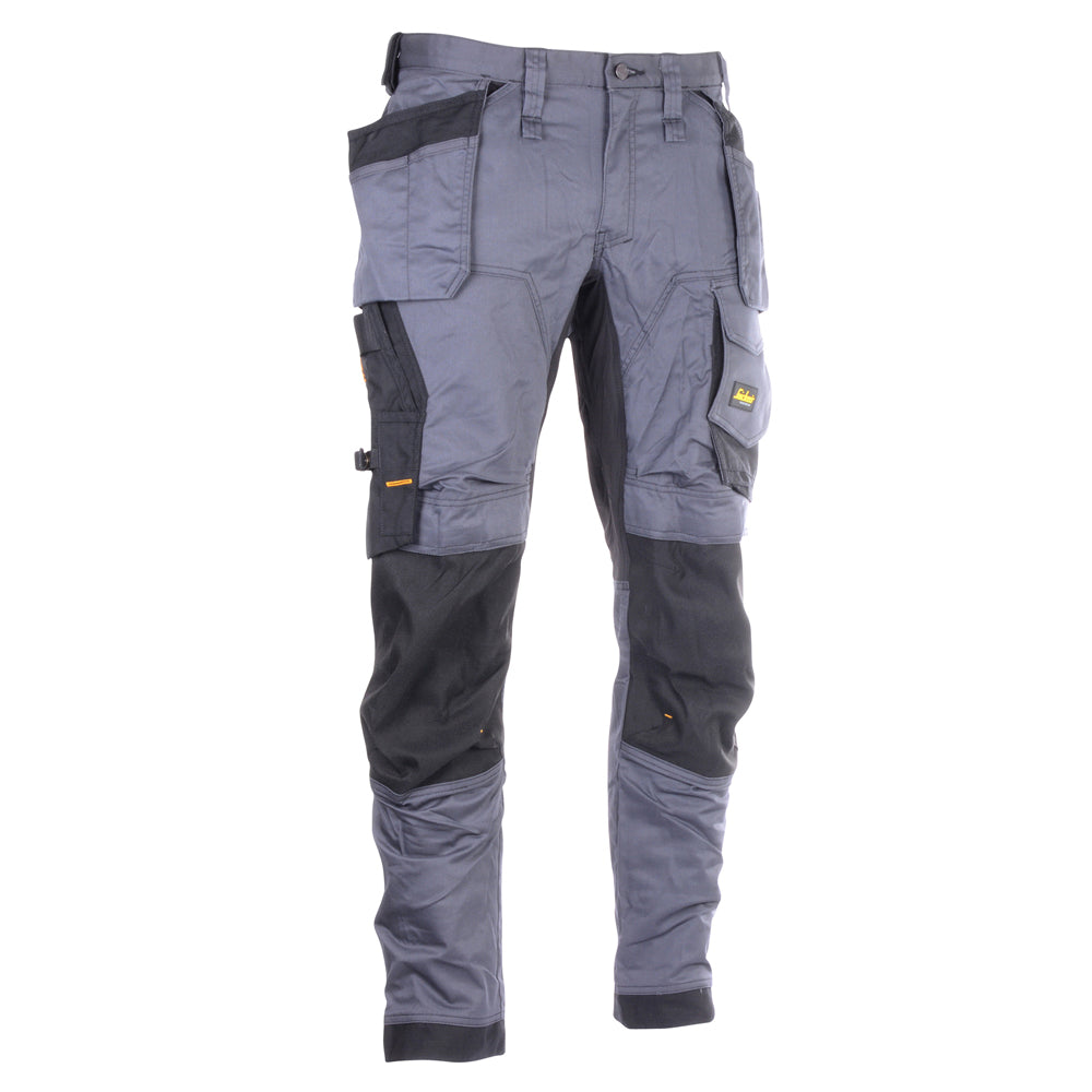 Snickers 6241-48 Steel Grey All-round Stretch Trouser W33'' L32''