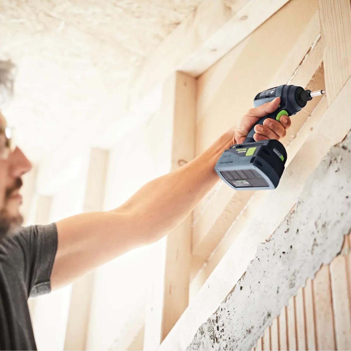 Festool TID 18 HPC4,0I-Set T18GB 18V Brushless Impact Driver & Drill Driver Twin Set with 2 x 4.0Ah Battery, Charger & Case 577245