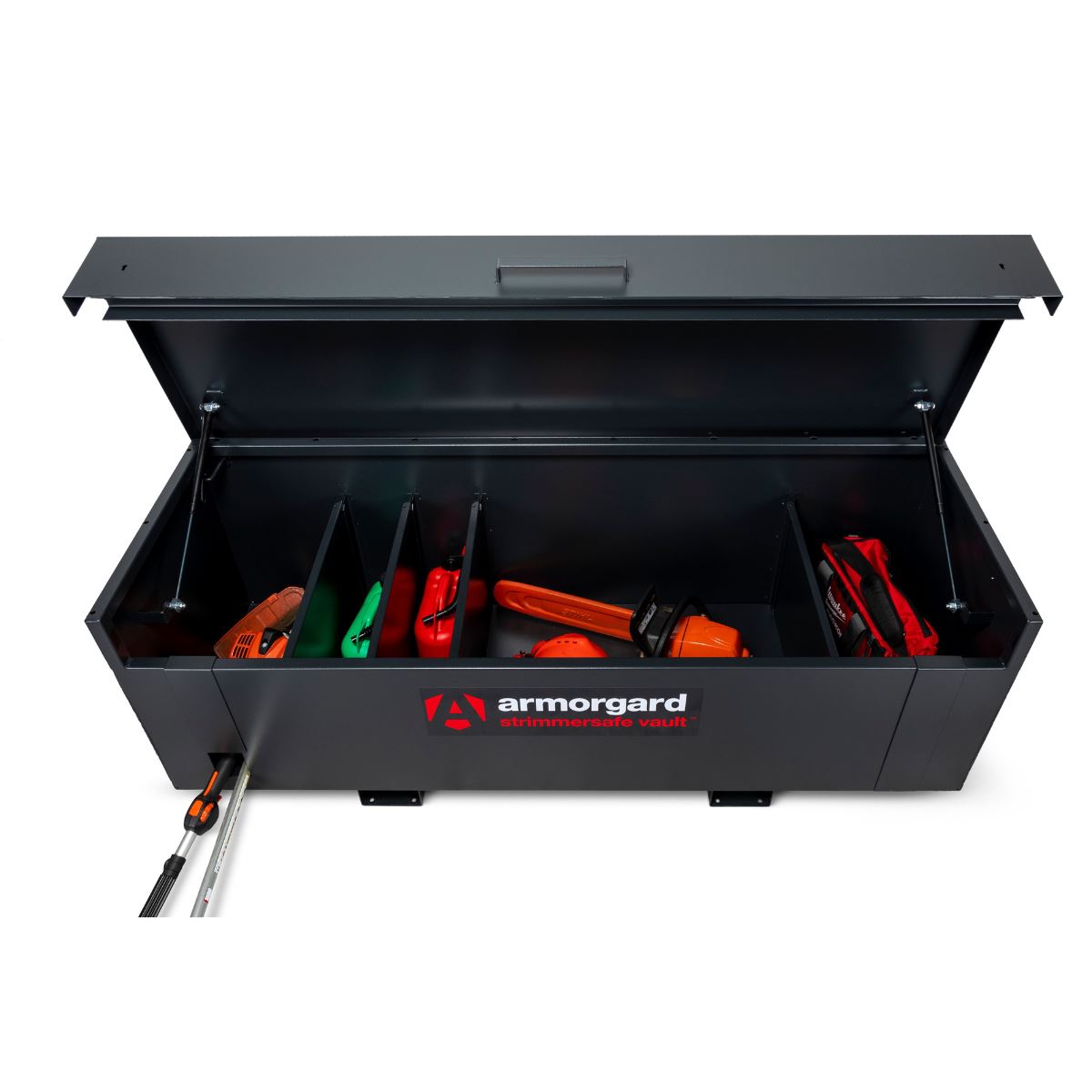 Armorgard SSV6 Strimmer Safe Vault 1985mm x 680mm x 670mm Secure Storage for Strimmers and Garden Tools