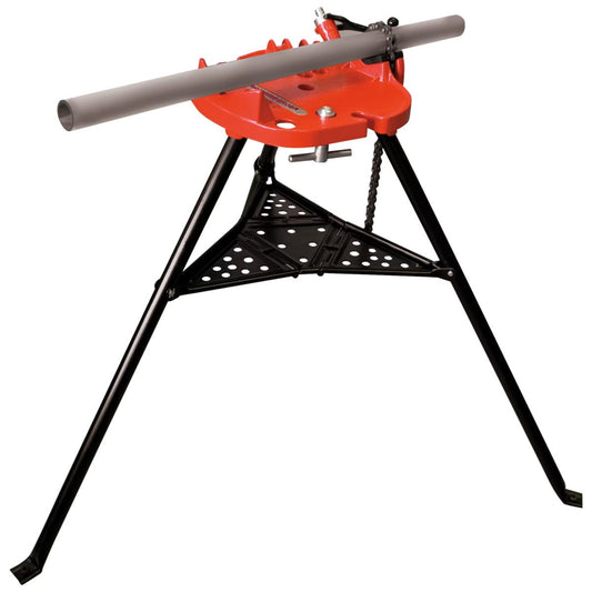 Rothenberger Portable Work Stand Tripod Vice 6 Inch Durable & Stable for Plumbing 70752