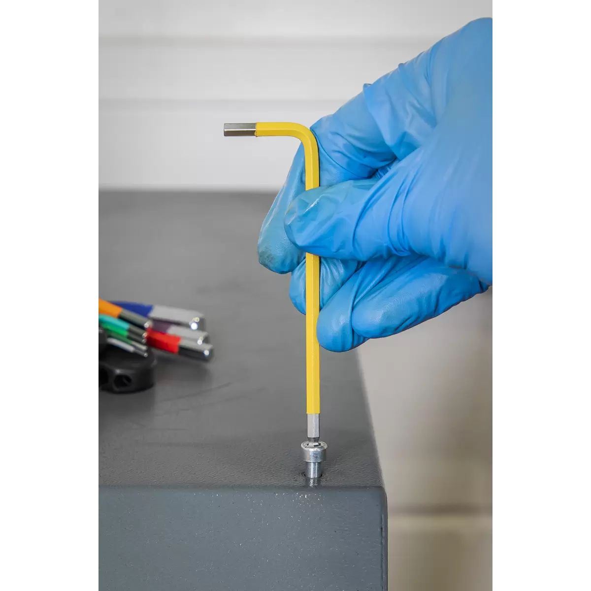 Sealey AK7190DB Ball-End Hex Key Set 9pc Long Metric Display Box of 10