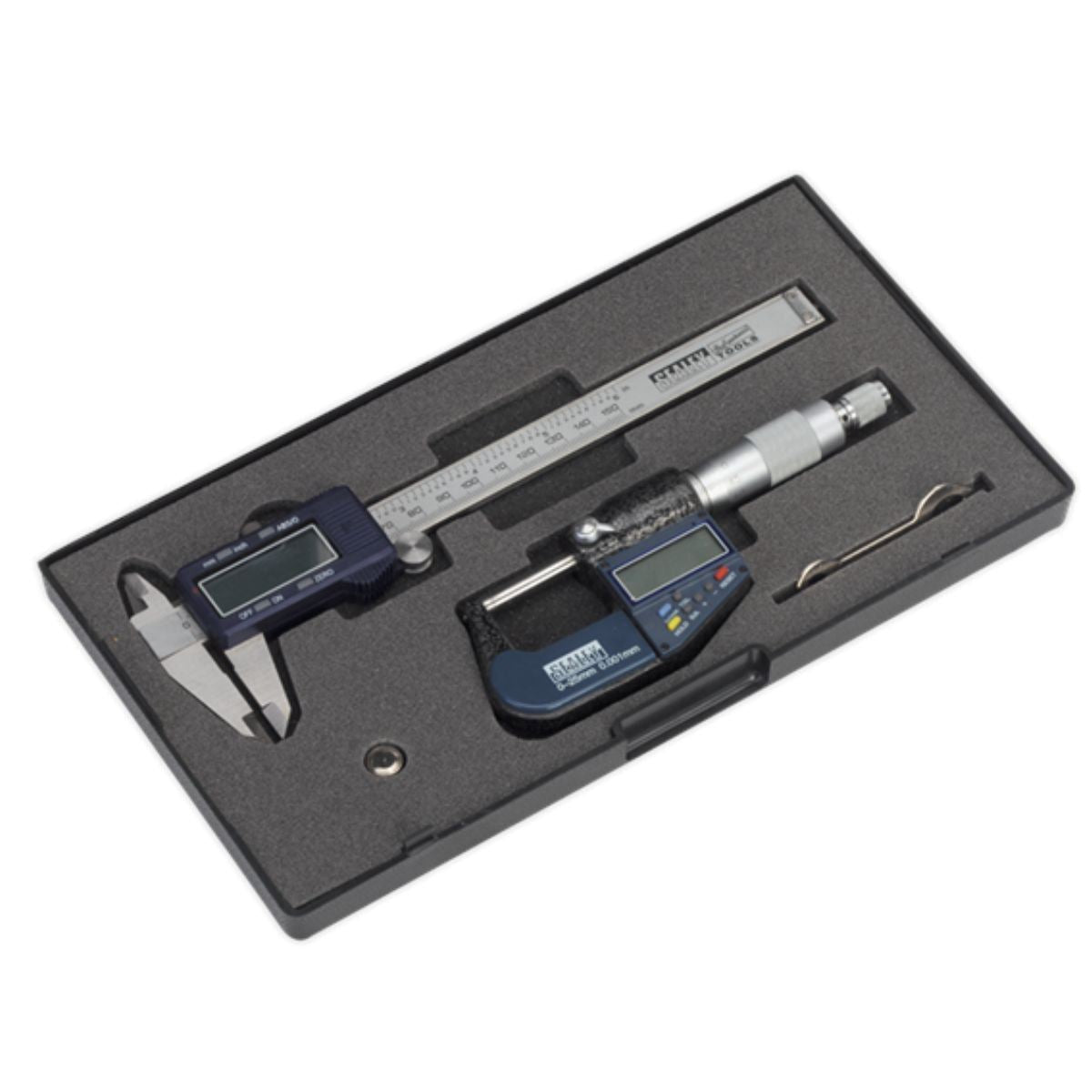 Sealey AK9637D Digital Measuring 2pc Set
