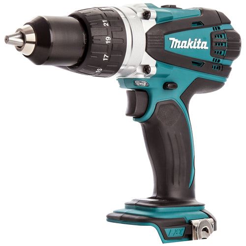 Makita DHP458Z 18V Combi Drill With 2 x 5.0Ah Batteries & Charger In Case