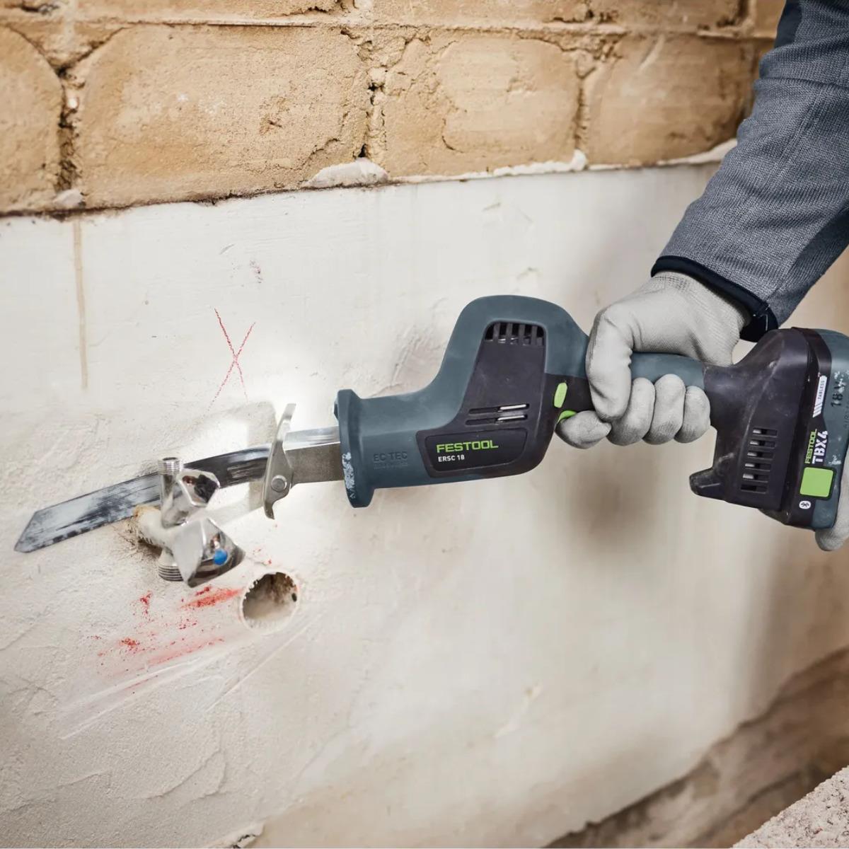 Festool ERSC 18 EB-Basic 18V Brushless Reciprocating Saw Body Only in Systainer - 578691