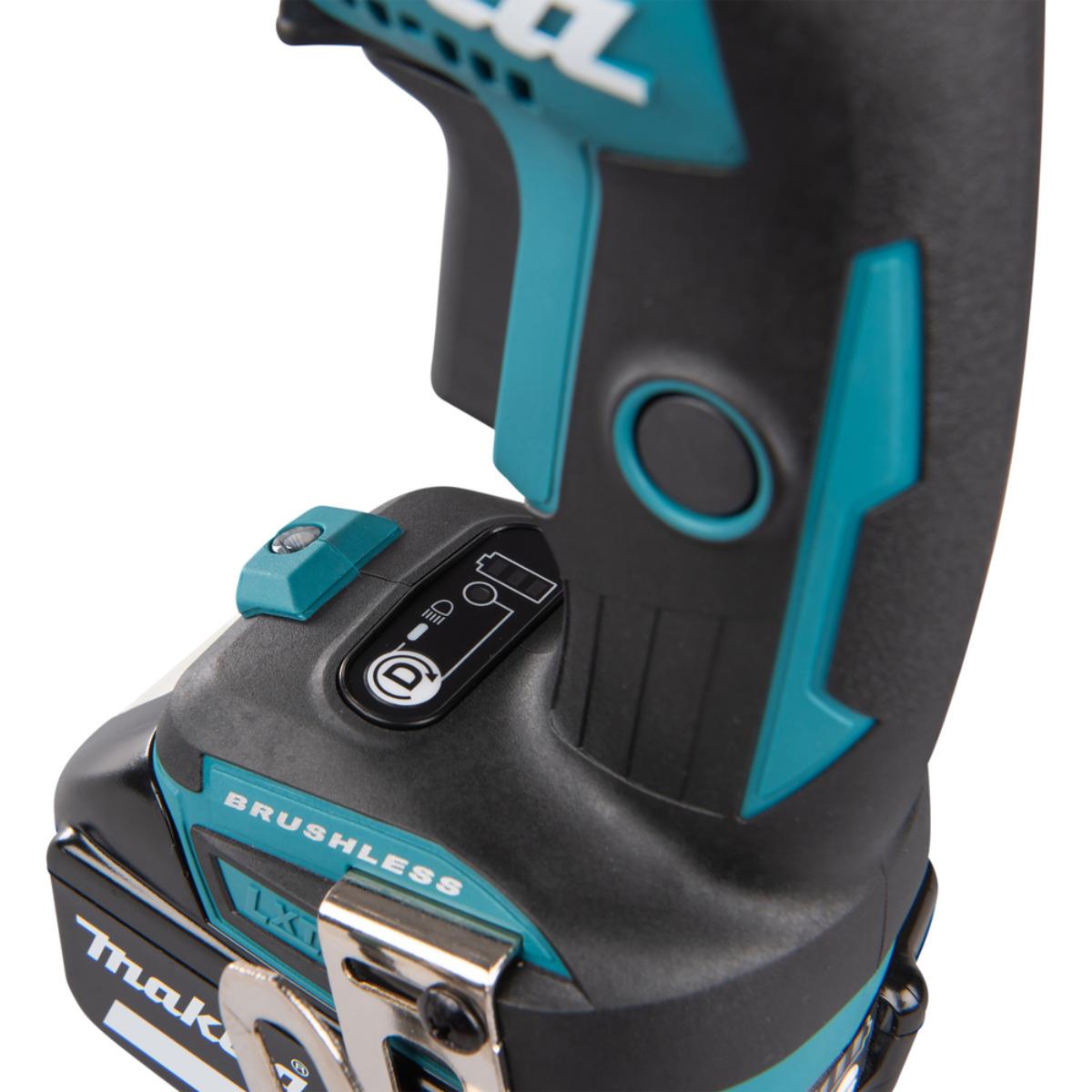 Makita DFS452TJX2 18V Brushless Collated Autofeed Drywall Screwdriver with 2 x 5.0Ah Batteries & Charger in Case