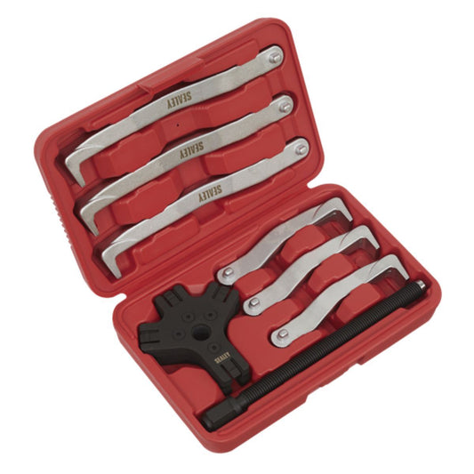 Sealey VS83 Fast Action Twin/Triple Leg Reversible Puller 8pc Set