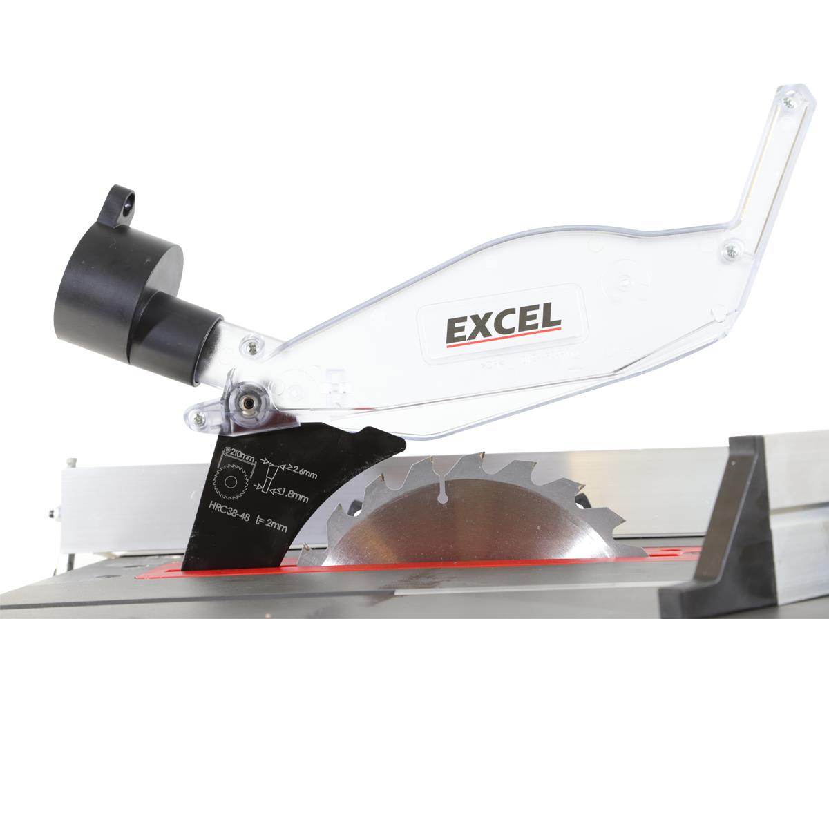 Excel 210mm Portable Table Saw 1500W Item Condition Damaged Box