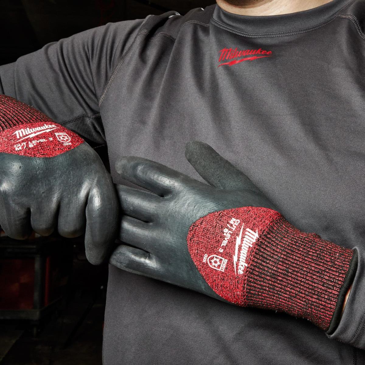 Milwaukee Winter Cut C Gloves Sizes 7/S, 8/M & 11/XXL