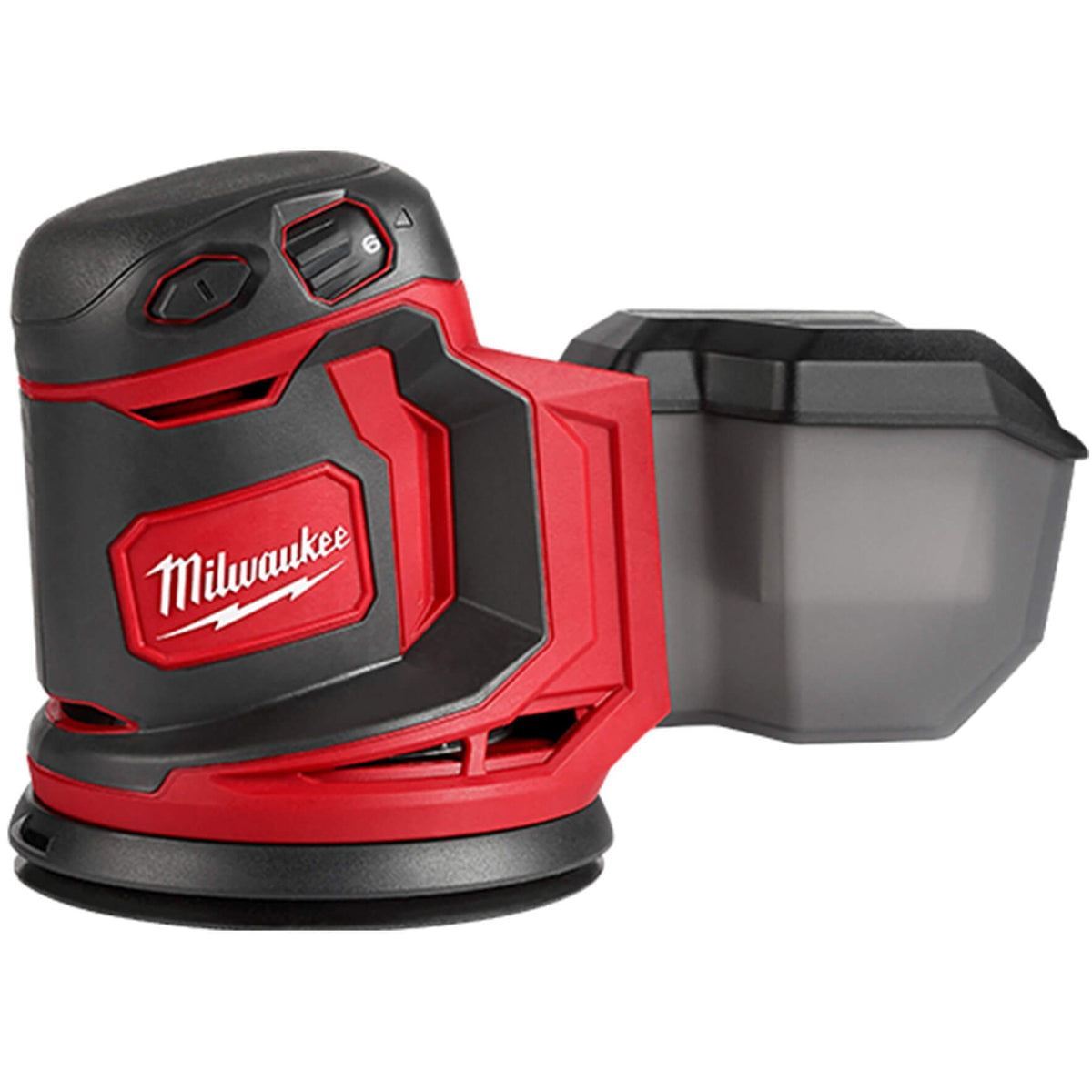 Milwaukee M18BOS125-0 18V 125mm Random Orbital Sander with 1 x 2.0Ah Battery & Charger