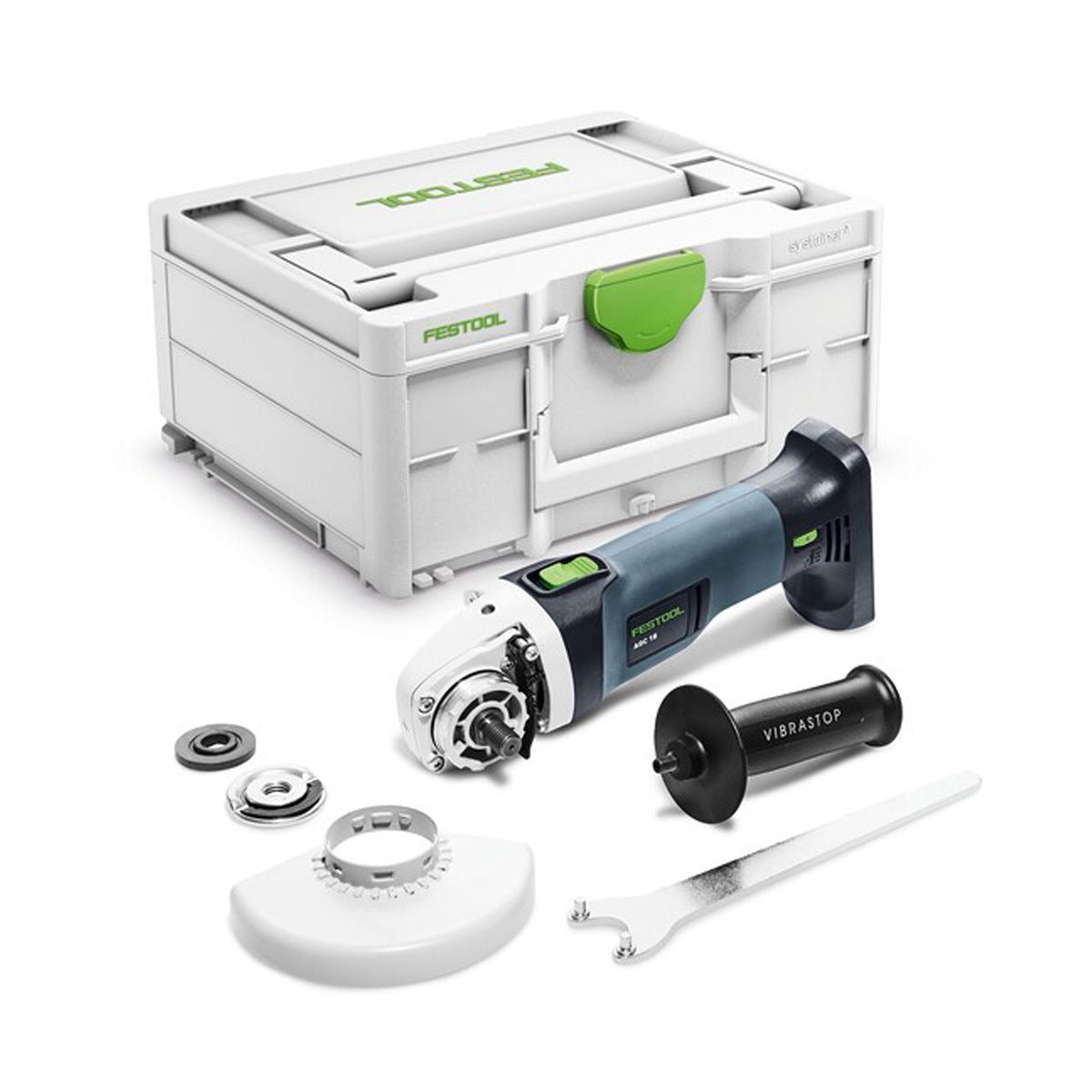 Festool AGC 18-125 EB-Basic GB 18V Brushless 125mm Angle Grinder Body With Systainer - 578369