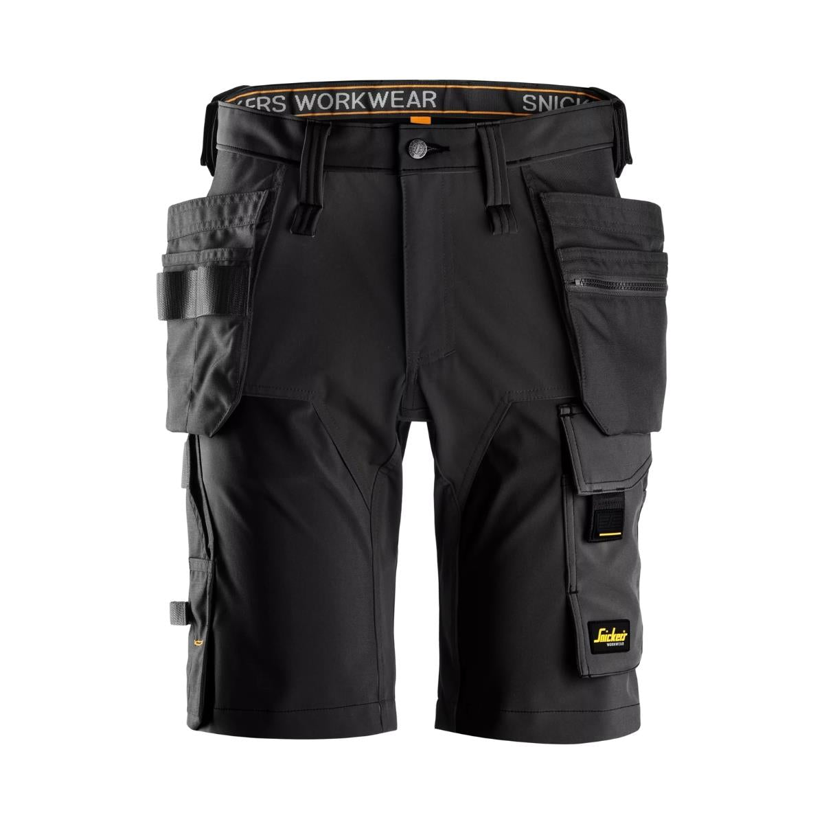 Snickers AllroundWork 4-Way Stretch Shorts with Holster Pockets Black - 31