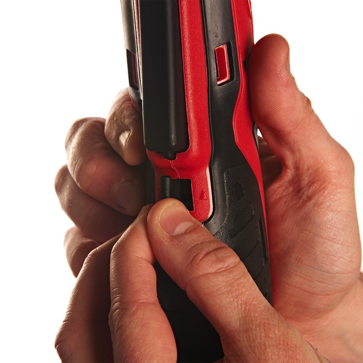 Milwaukee C12RAD-0 12V Sub Compact Right Angle Drill Body with 1 x 5.0Ah Battery & Charger