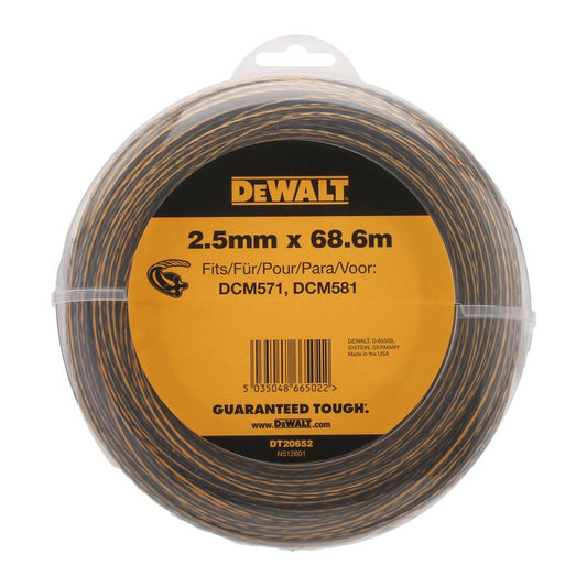 Dewalt DT20652-QZ String Trimmer Line 2.5mm x 68.6m