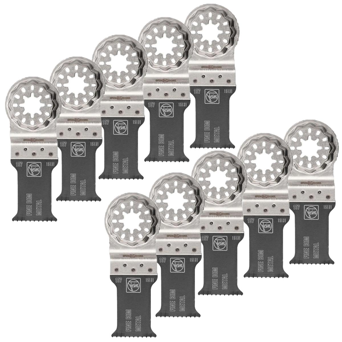 Fein 30mm STARLOCK E-Cut Fine BIM Saw Blade 63502157240 Pack of 10