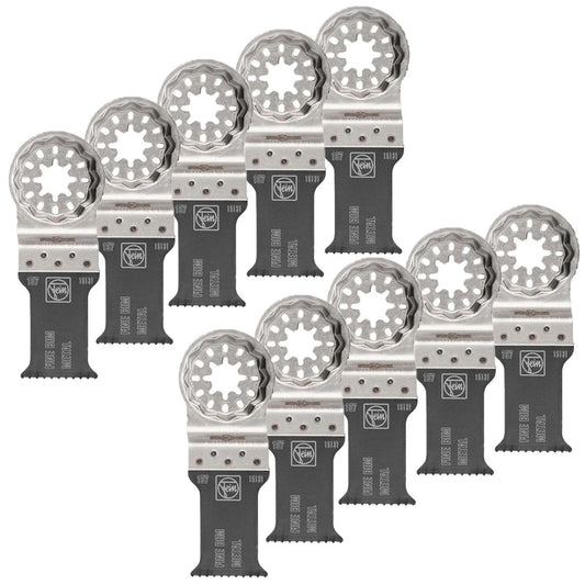 Fein 30mm STARLOCK E-Cut Fine BIM Saw Blade 63502157240 Pack of 10