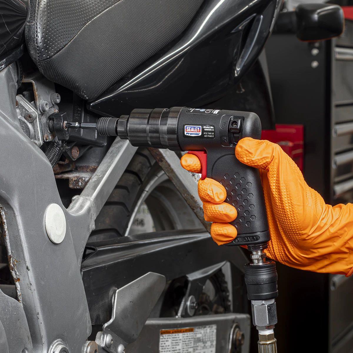 Sealey SA623 Air Pistol Mini Screwdriver Composite Premier