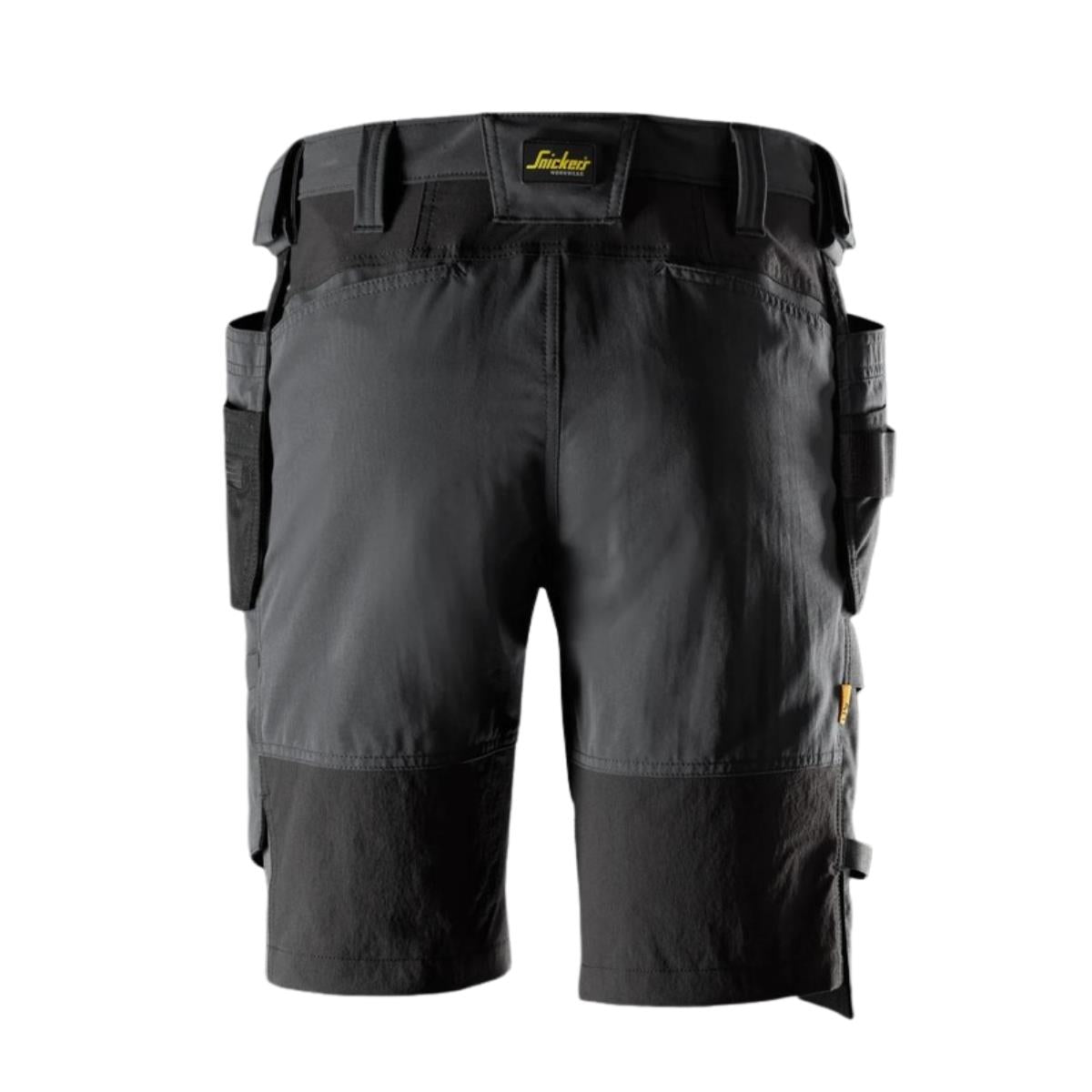 Snickers AllroundWork 4-Way Stretch Shorts with Holster Pockets Steel Grey - 35