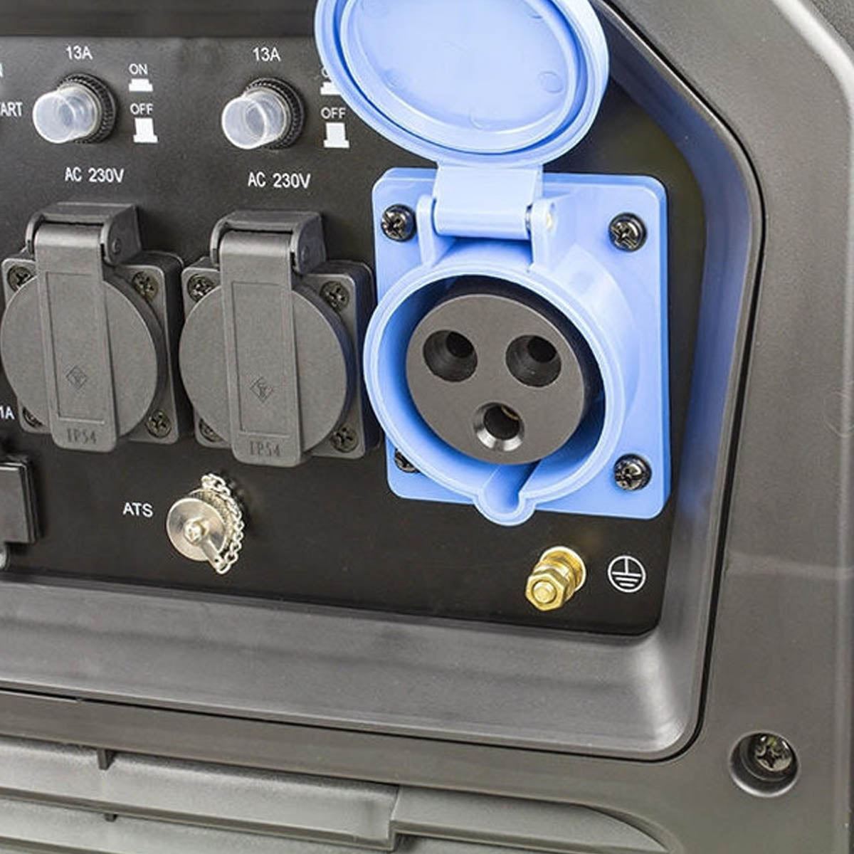 Hyundai HY6500SEi 4-Stroke Petrol Portable Inverter Generator 6600W/230V