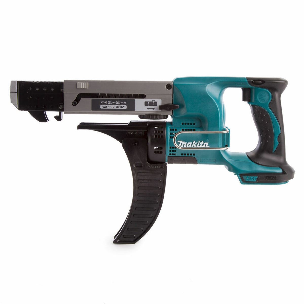 Makita DFR550Z 18V Auto Feed Screwdriver with 2 x 5.0Ah Battery & Charger