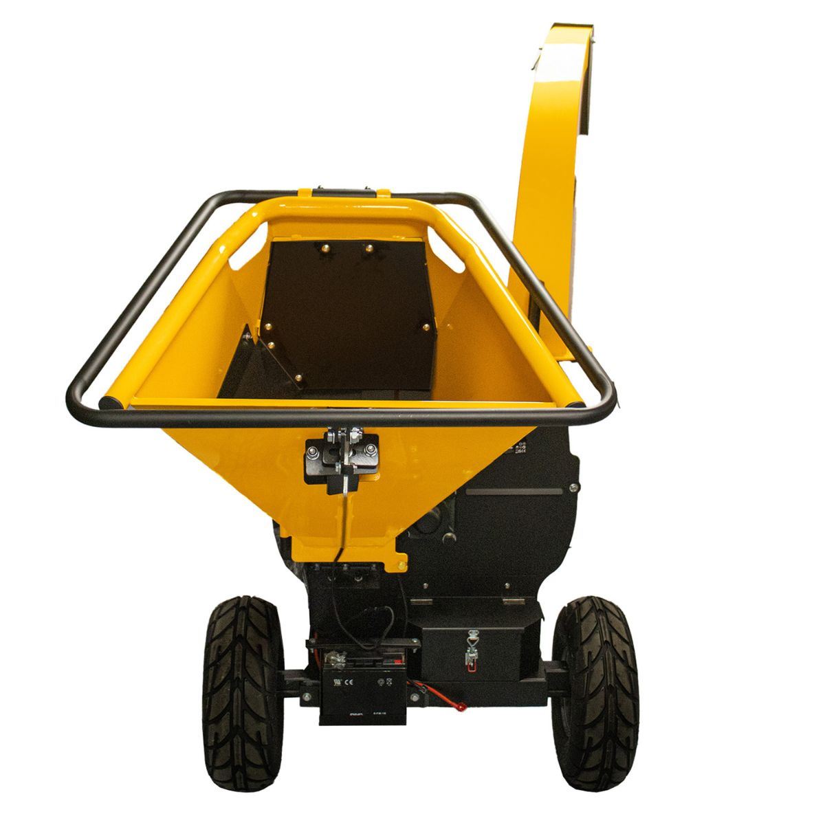 JCB CH150120PE 120mm Heavy-duty Petrol Wood Chipper 15hp 4-Stroke Electric Start