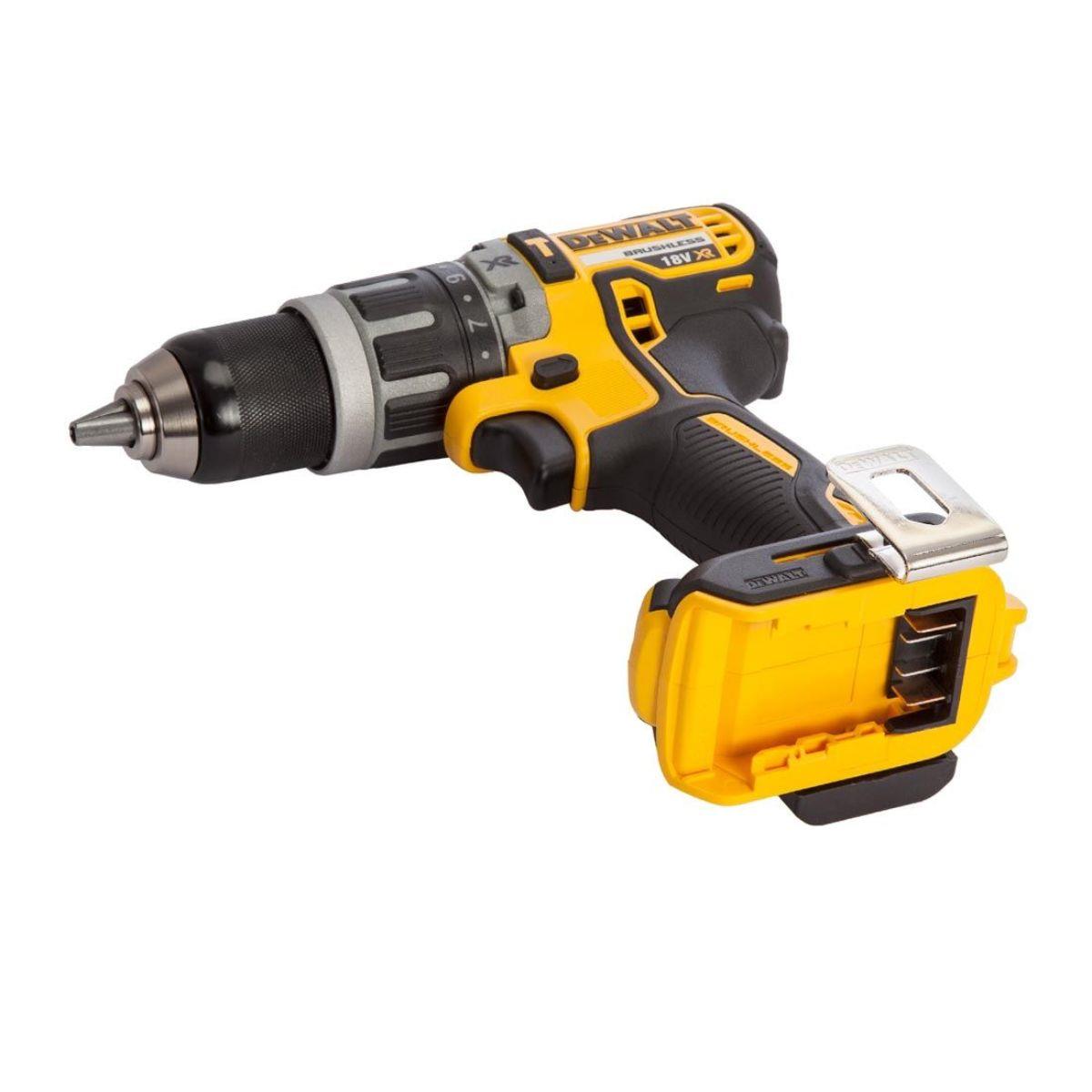 Dewalt DCK266P2T 18V XR Brushless Twin Kit with 2 x 5.0Ah Battery, Charger & TSTAK Case
