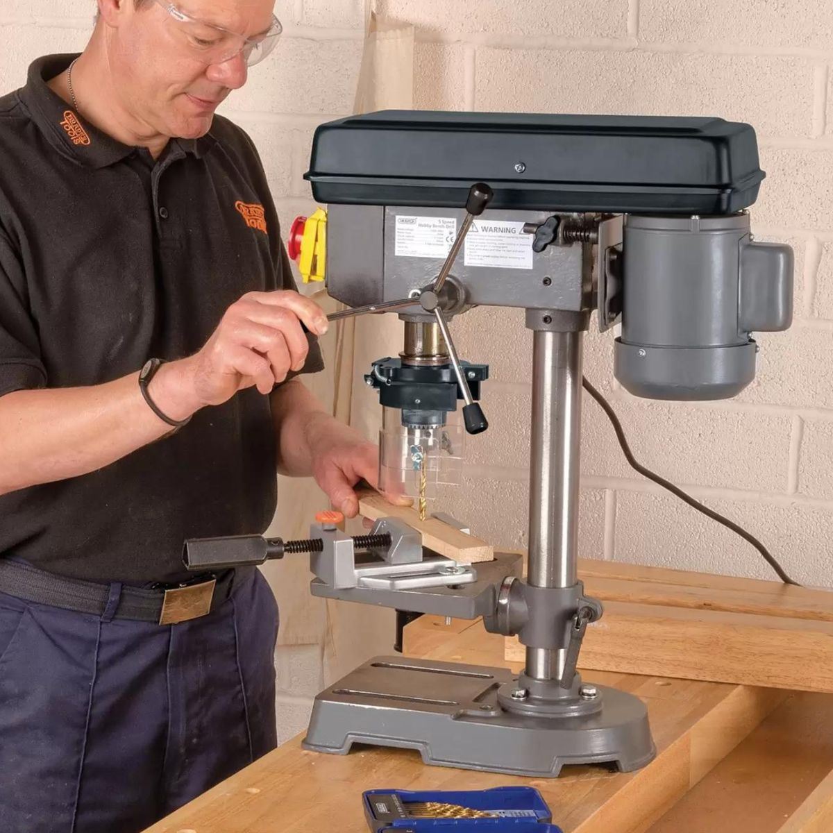 Draper Tools Bench Draper D13/5DA 5 Speed Bench Drill 230V/350W 38255