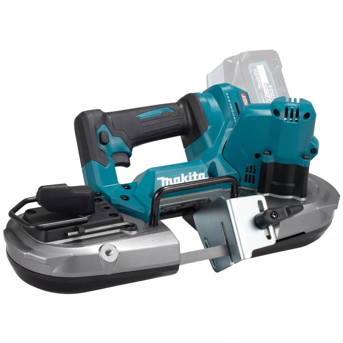 Makita PB003GZ 40V Max XGT 66mm Portable Bandsaw with 1 x 4.0Ah Battery & Charger