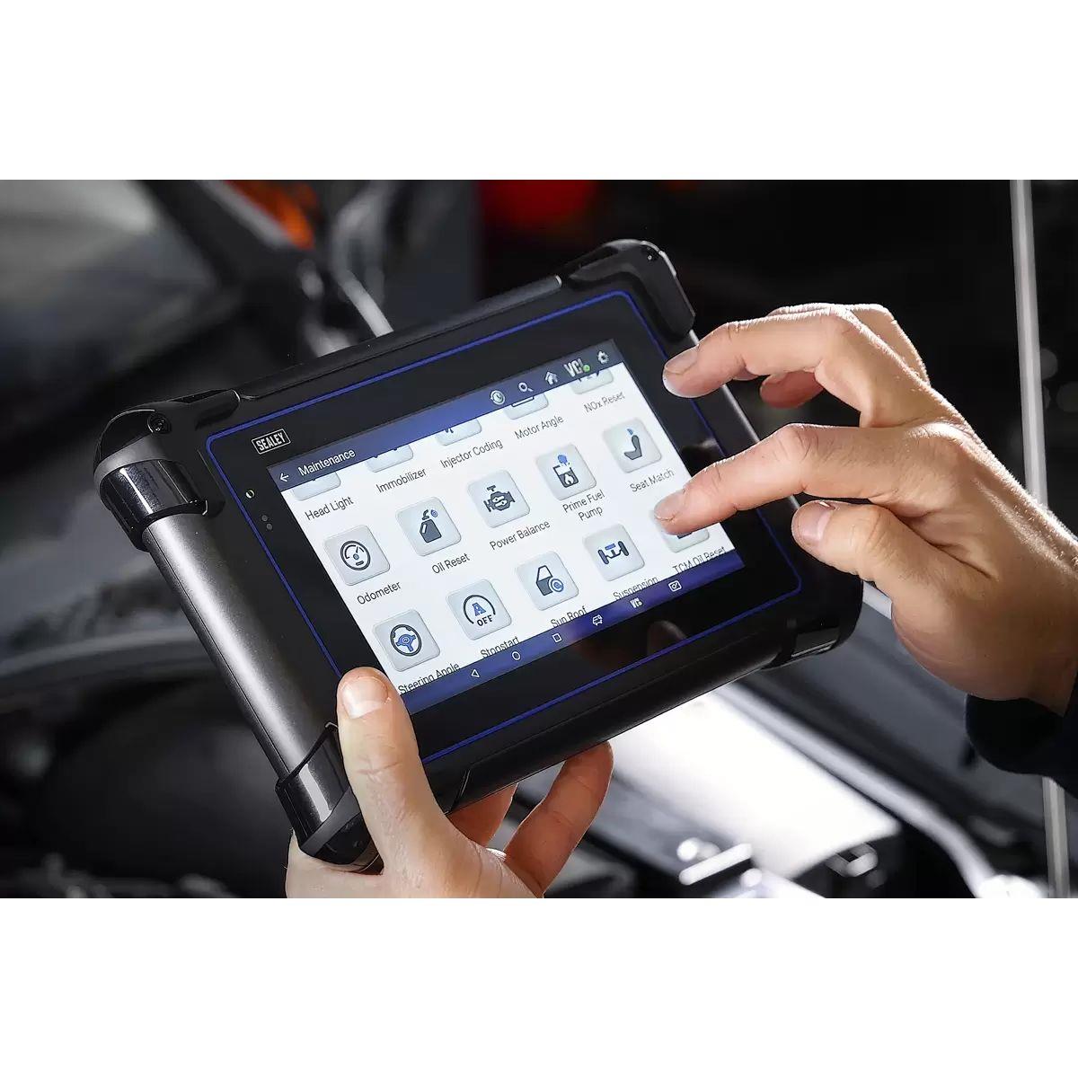 Sealey SDS1G Diagnostic Tablet & Trolley Green
