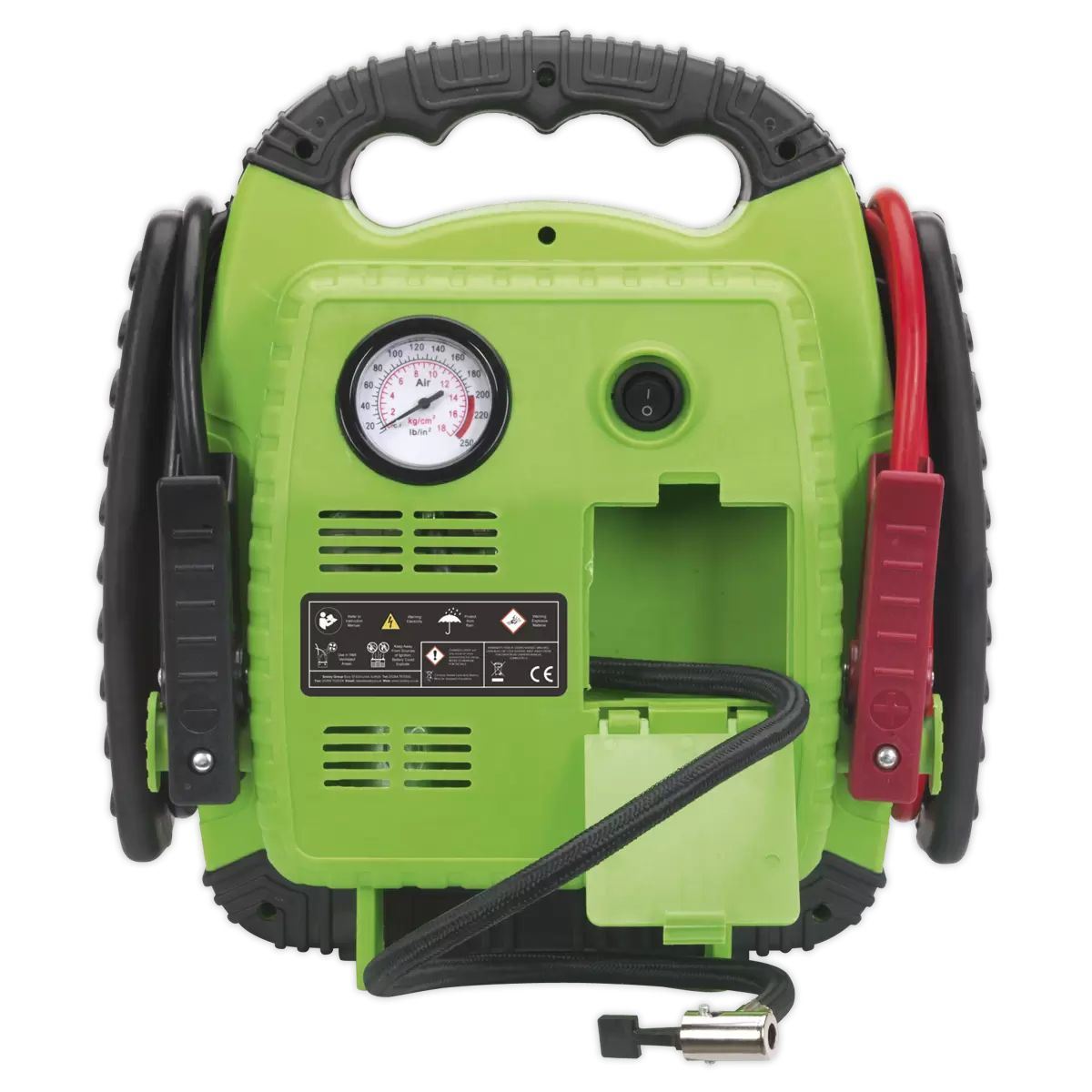 Sealey RS1322HV 12V Emergency Jump Starter with Air Compressor