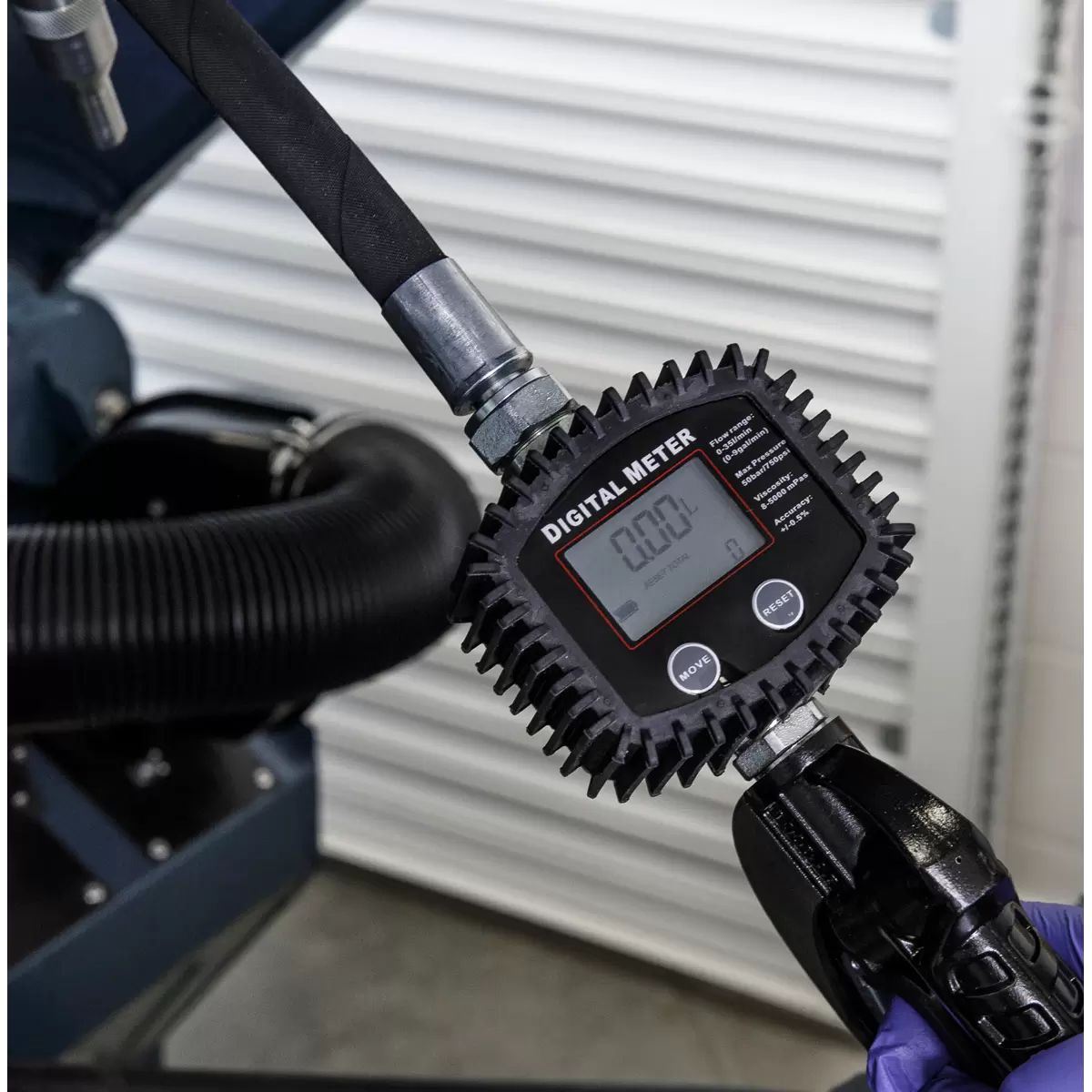 Sealey AK4562D Oil Dispensing System Air Operated with 10mtr Retractable Hose Reel