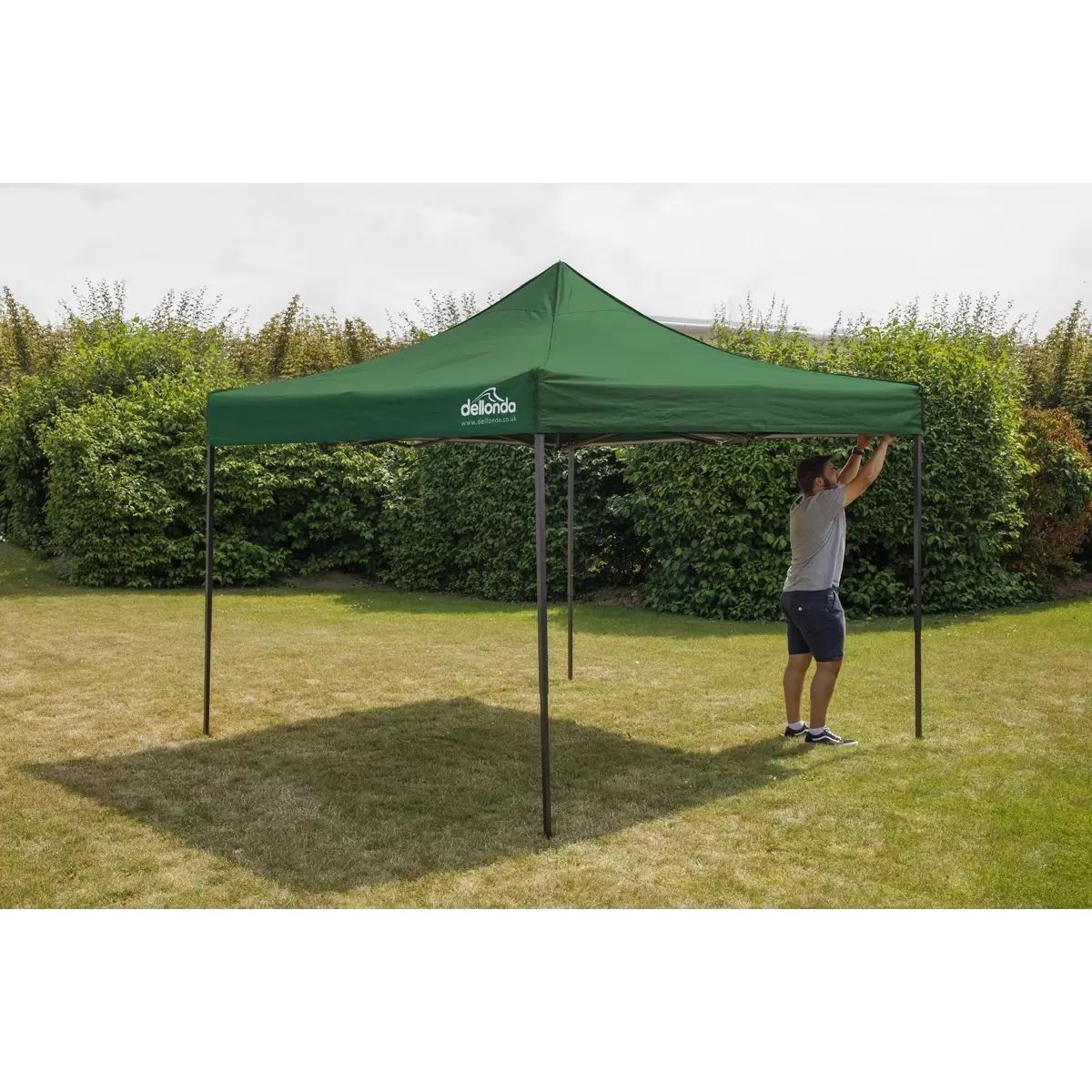 Sealey DG128 Dellonda Premium Pop-Up Gazebo Water Resistant Carry Bag Stakes Weight 2x2m