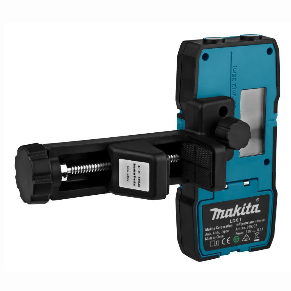 Makita LE00855702 LDX1 Line Laser Receiver Set - Green / Red