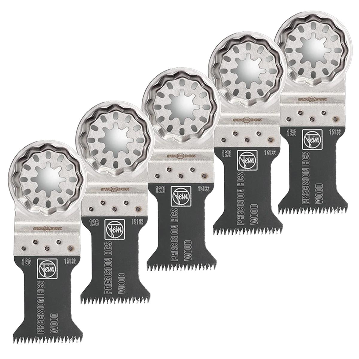 Fein 35mm STARLOCK E-Cut Precision HCS Saw Blade 63502126230 Pack of 5