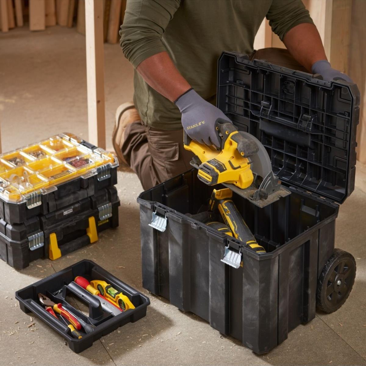Stanley FatMax PRO-STACK Mobile Storage Bundle 3 Piece Set STS180101