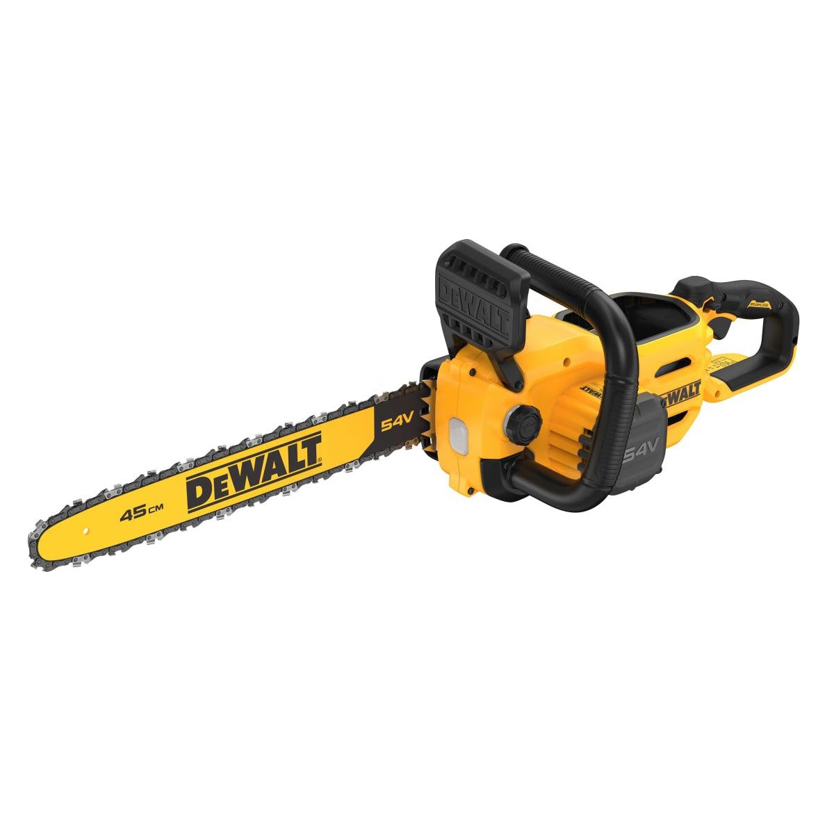 Dewalt DCMCS574N-XJ 54V XR Flexvolt Brushless 45cm Chainsaw with 1 x 6.0Ah Battery & Charger