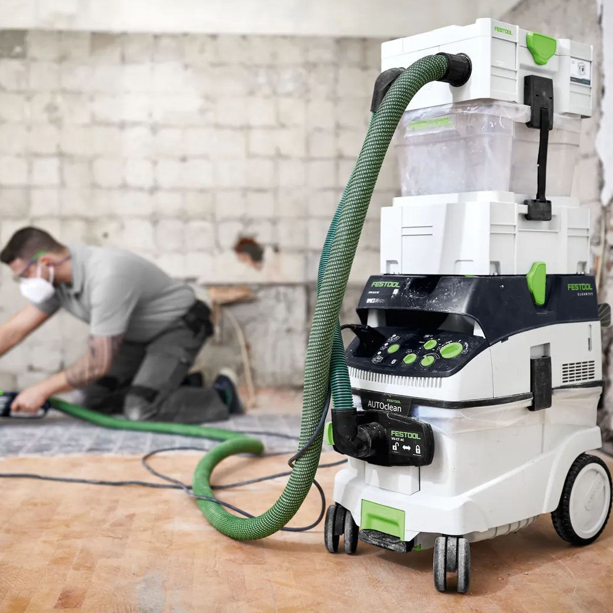 Festool RG 130 ECI-Plus 110V GB Corded Surface-Restoration Grinder With Systainer - 577047