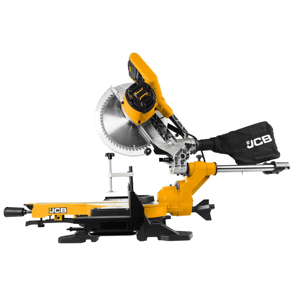 JCB 21-MS-254SB 254mm Corded Electric Sliding Bevel Mitre Saw 240V/2000W