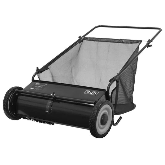 Sealey SLS26 Walk Behind Garden Sweeper 200L Capacity & Brush Size 26 Inch