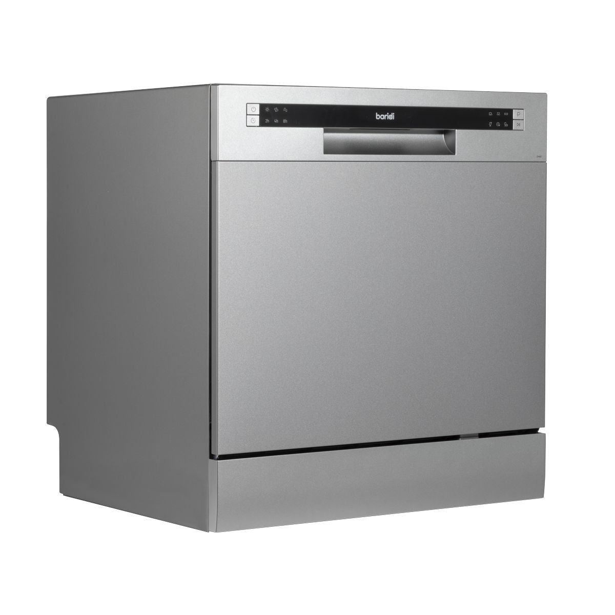 Sealey DH87 Baridi Tabletop Dishwasher 8 Place Settings 8L Capacity Silver 230V/1500W