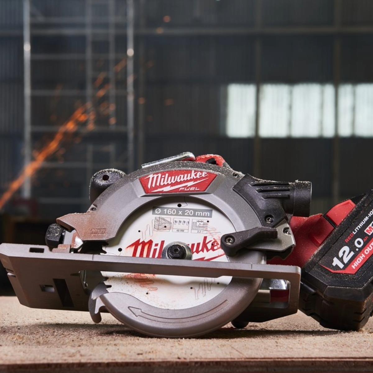 Milwaukee 165mm x 15.87mm x 40T Wood Circular Saw Blade 4932471312