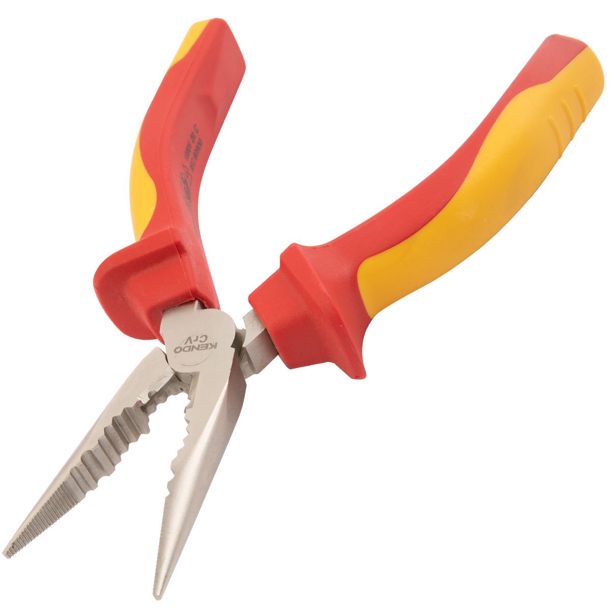 Kendo 200mm VDE Long Nose Plier