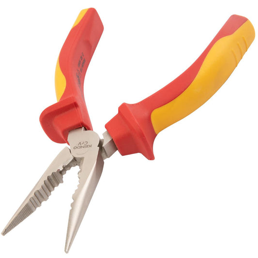 Kendo 200mm VDE Long Nose Plier