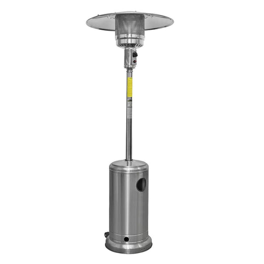 Sealey DG2 Dellonda Commercial & Domestic Outdoor Garden Gas Patio Heater Stainless Steel 13kW