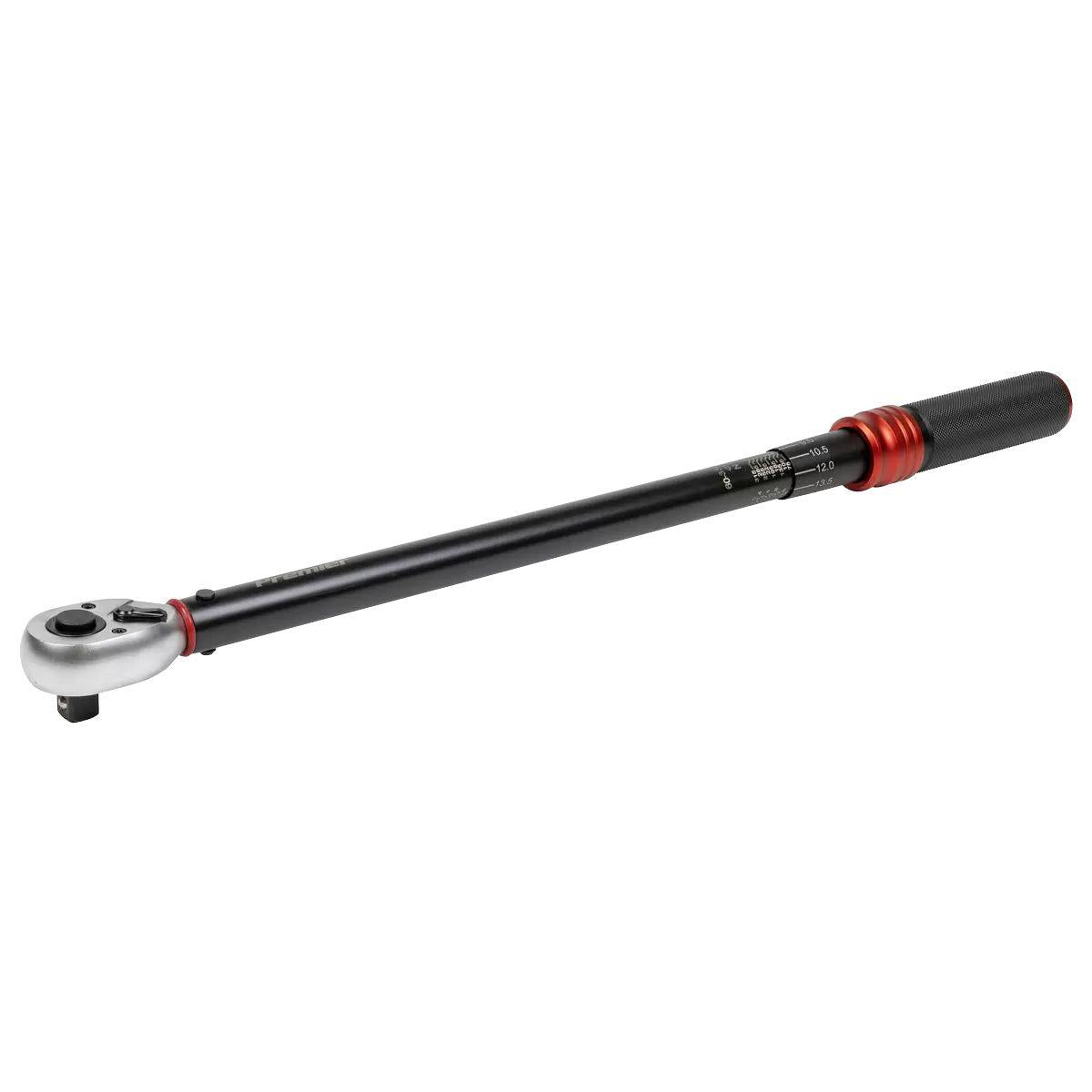 Sealey STW905B Premier Black Torque Wrench Micrometer 1/2