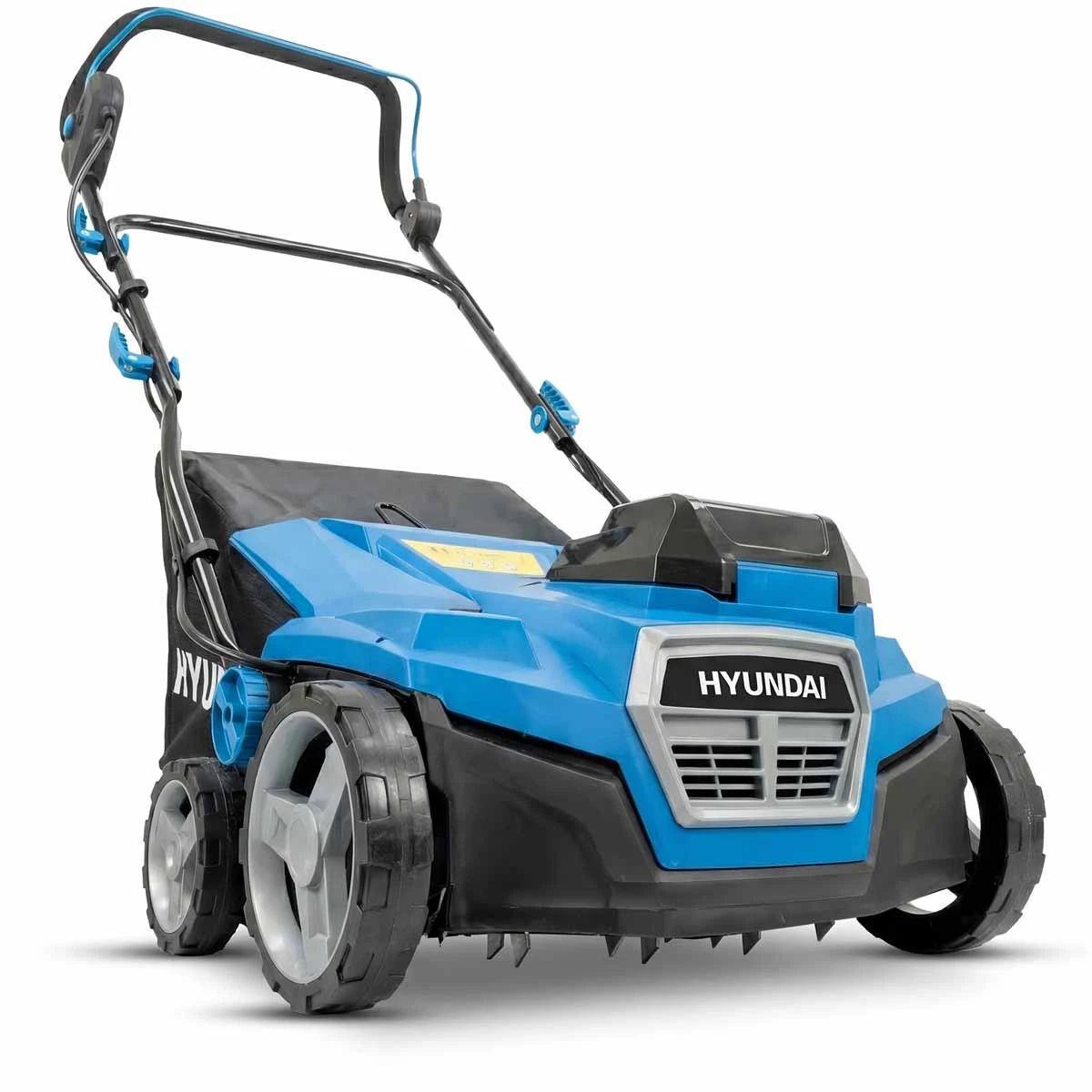Hyundai HY40CSC38 2 x 20V 2-in-1 Brushless Scarifier & Aerator 38cm with 2 x 4.0Ah Batteries and Charger
