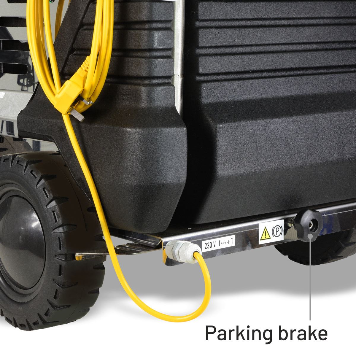 V-TUF RAPIDMSH110V 8L/min Professional Hot Water Industrial Mobile Pressure Washer 100Bar