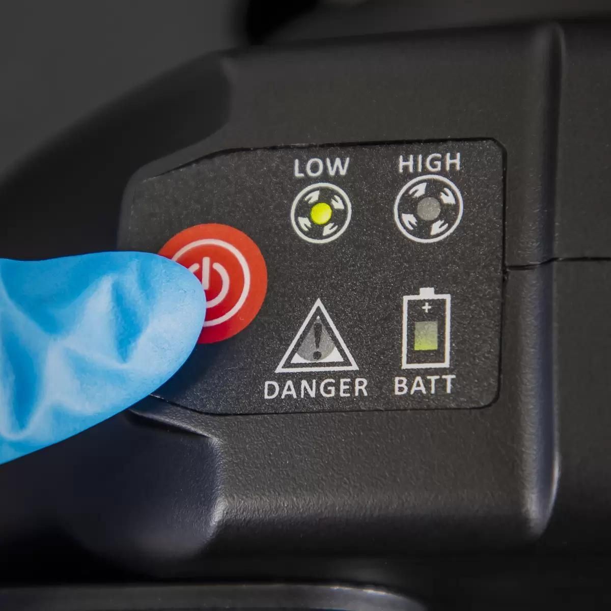 Sealey SSP80PAPR Deluxe Face Shield with Powered Air Purifying Respirator (PAPR)