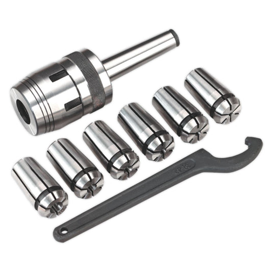 Sealey SM2503MCSET Mill Chuck Set