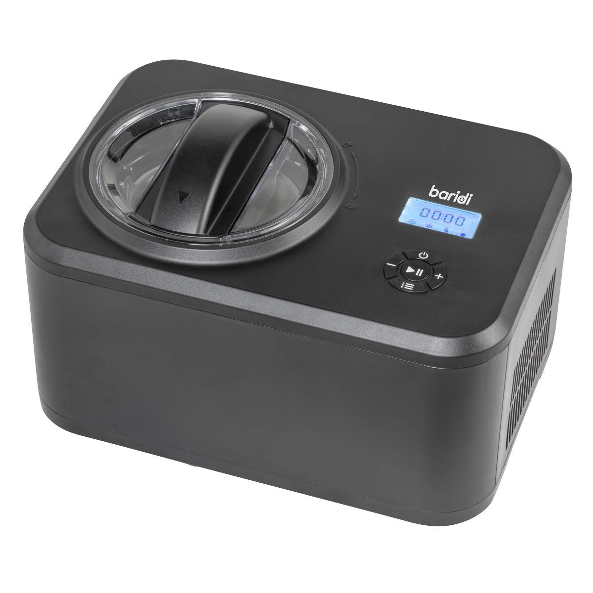 Sealey DH240 Baridi Automatic Churning Ice Cream Machine 1.5L Capacity Black 230V