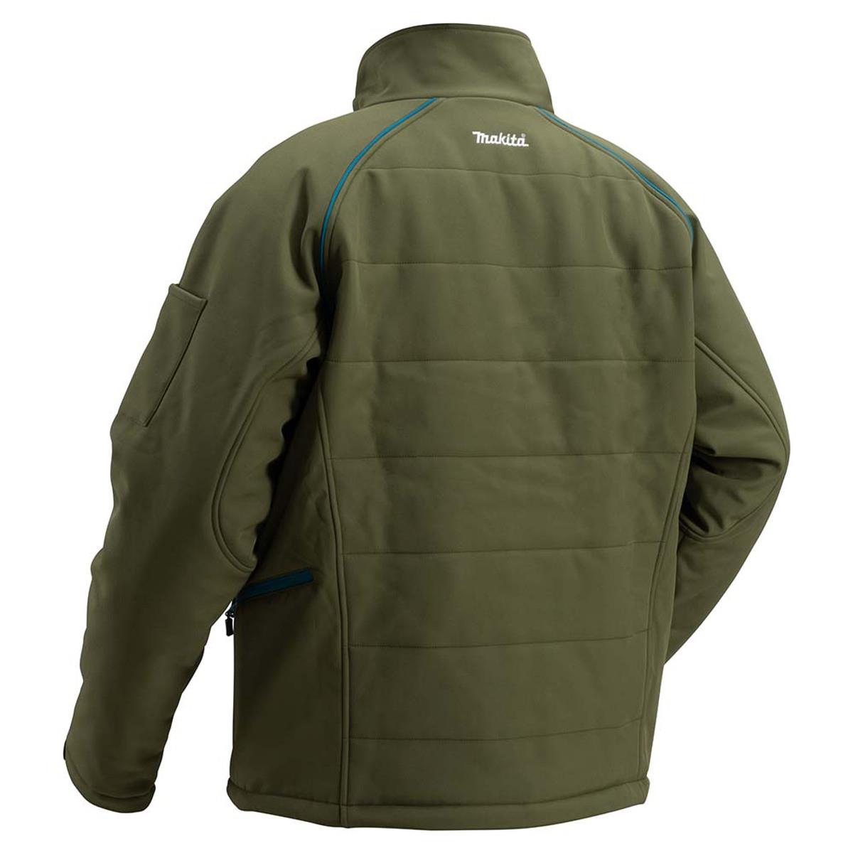 Makita DCJ205ZLO 14.4V-18V LXT Cordless Heated Jacket Olive - Large